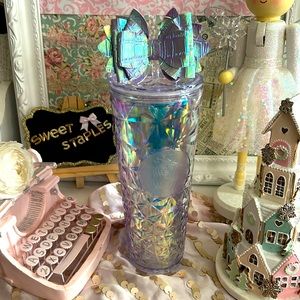 Starbucks 2023 ❄️ Holiday White Winter Unicorn Prism Collection NWT